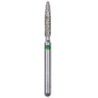Defend FG #862.014 Coarse Flame Shaped Diamond Bur, 5/Pk
