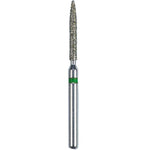 Defend FG #863.012 Coarse Flame Shaped Diamond Bur, 5/Pk