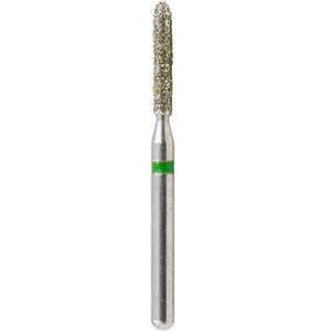 Defend FG #878.012 Coarse Torpedo Cylinder Diamond Bur, 5/Pk