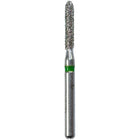 Defend FG #881.014 Coarse Round End Cylinder Diamond Bur, 5/Pk