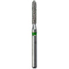 Defend FG #881.014 Coarse Round End Cylinder Diamond Bur, 5/Pk