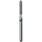 Defend FG #881.014 Coarse Round End Cylinder Diamond Bur, 5/Pk