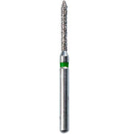 Defend FG #885.010 Coarse Beveled Cylinder Diamond Bur, 5/Pk