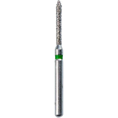 Defend FG #885.012 Coarse Beveled Cylinder Diamond Bur, 5/Pk