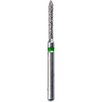 Defend FG #885.012 Coarse Beveled Cylinder Diamond Bur, 5/Pk