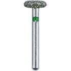Defend FG #909.037 Coarse Wheel Shaped Diamond Bur, 5/Pk