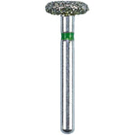 Defend FG #909.037 Coarse Wheel Shaped Diamond Bur, 5/Pk