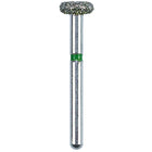 Defend FG #909.040 Coarse Wheel Shaped Diamond Bur, 5/Pk