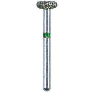Defend FG #909.040 Coarse Wheel Shaped Diamond Bur, 5/Pk