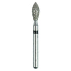 Defend FG #368.023 Super Coarse Football Shaped Diamond Bur, 5/Pk