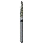 Defend FG #856.016 Super Coarse Round End Taper Diamond Bur, 5/Pk