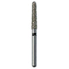 Defend FG #856.018 Super Coarse Round End Taper Diamond Bur, 5/Pk