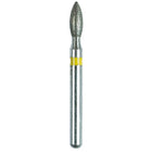Defend FG #368.018 Super Fine Football Shaped Diamond Bur, 5/Pk