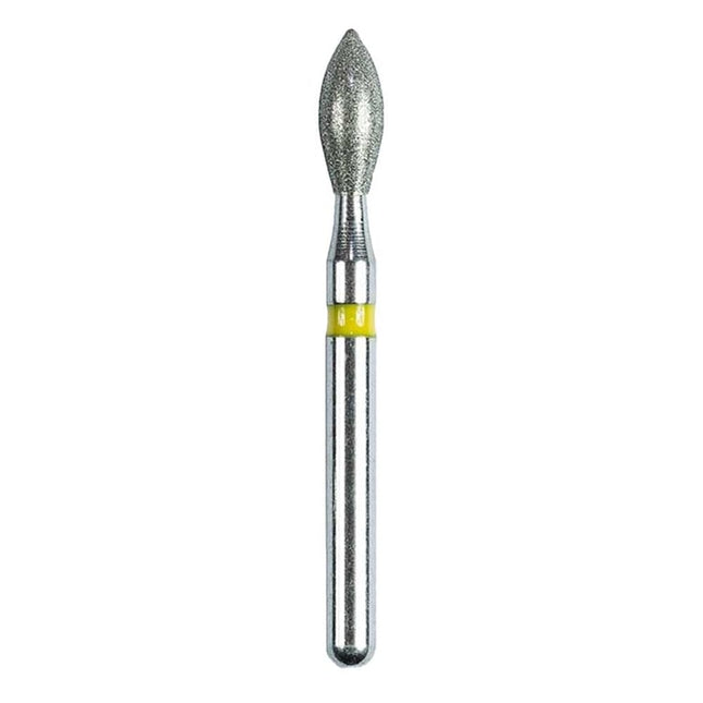 Defend FG #368.023 Super Fine Football Shaped Diamond Bur, 5/Pk