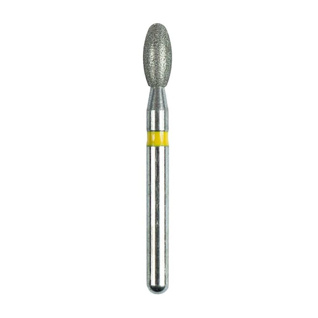 Defend FG #379.023 Super Fine Football Shaped Diamond Bur, 5/Pk