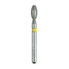 Defend FG #379.023 Super Fine Football Shaped Diamond Bur, 5/Pk