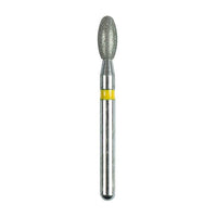 Defend FG #379.023 Super Fine Football Shaped Diamond Bur, 5/Pk