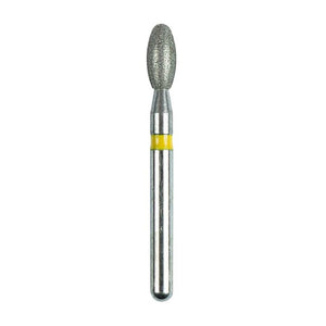 Defend FG #379.023 Super Fine Football Shaped Diamond Bur, 5/Pk