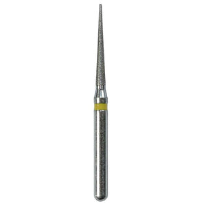 Defend FG #859.014 Super Fine Needle Shaped Diamond Bur, 5/Pk