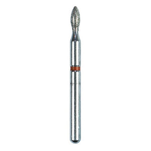 Defend FG #368.016 Fine Football Shaped Diamond Bur, 5/Pk