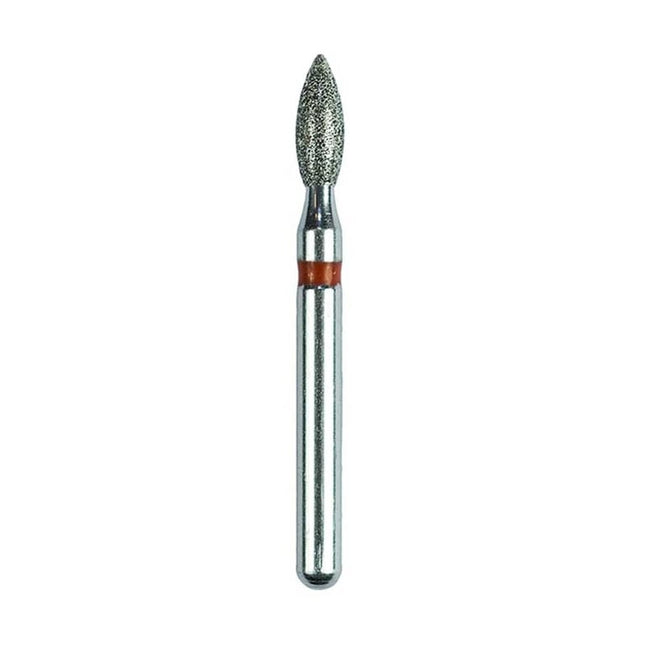 Defend FG #368.018 Fine Football Shaped Diamond Bur, 5/Pk