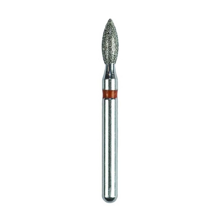 Defend FG #368.018 Fine Football Shaped Diamond Bur, 5/Pk