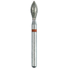 Defend FG #368.023 Fine Football Shaped Diamond Bur, 5/Pk
