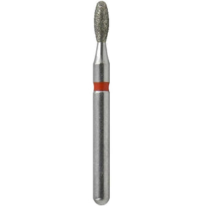 Defend FG #379.016 Fine Football Shaped Diamond Bur, 5/Pk