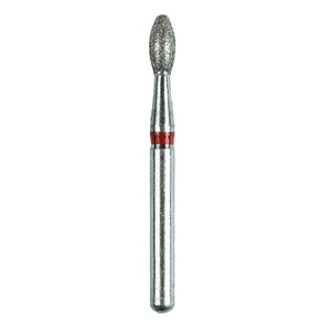 Defend FG #379.018 Fine Football Shaped Diamond Bur, 5/Pk