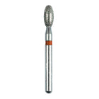 Defend FG #379.023 Fine Football Shaped Diamond Bur, 5/Pk