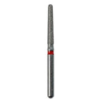Defend FG #850.018 Fine Round End Taper Diamond Bur, 5/Pk