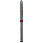 Defend FG #856.018 Fine Round End Taper Diamond Bur, 5/Pk
