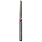 Defend FG #856L.016 Fine Long Round End Taper Diamond Bur, 5/Pk