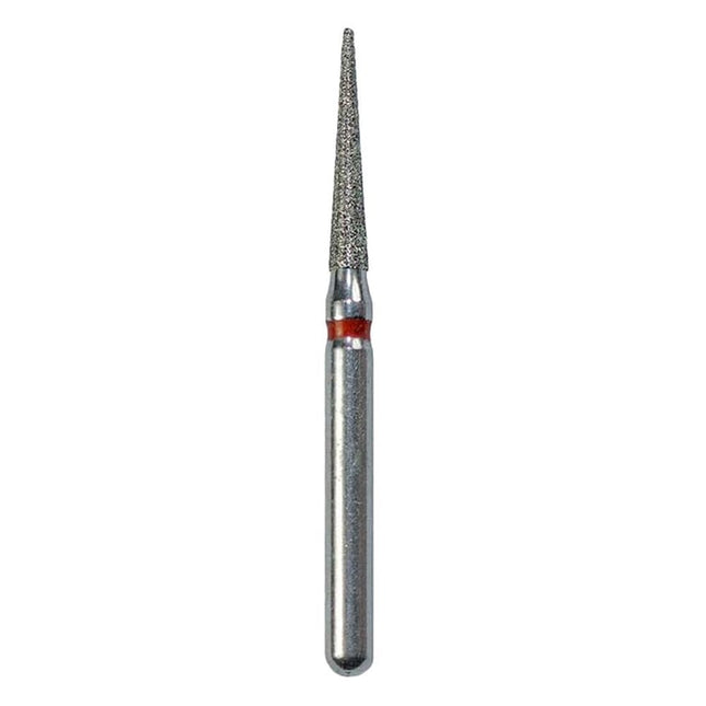 Defend FG #858.014 Fine Needle Shaped Diamond Bur, 5/Pk