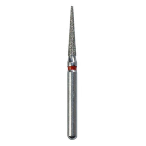 Defend FG #858.014 Fine Needle Shaped Diamond Bur, 5/Pk