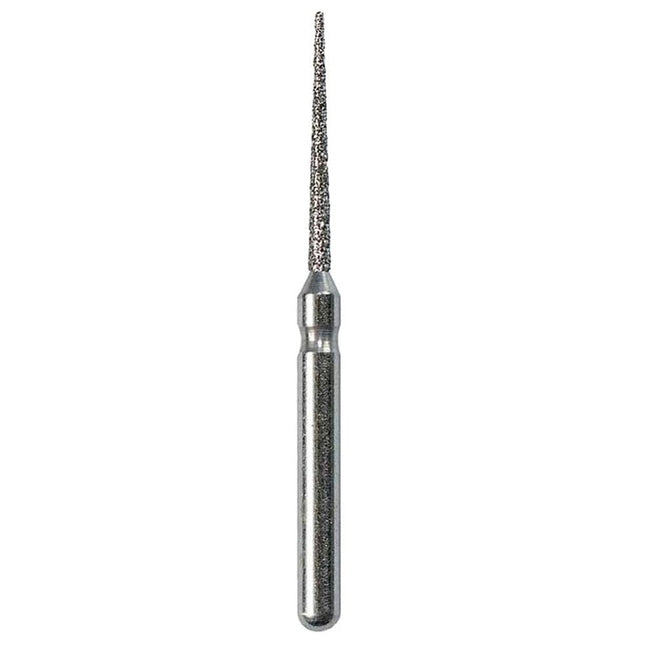 Defend FG #859.010 Medium Needle Shaped Diamond Bur, 5/Pk