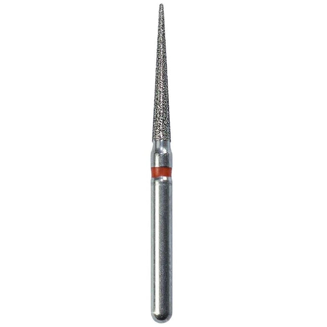 Defend FG #859L.016 Fine Long Needle Shaped Diamond Bur, 5/Pk