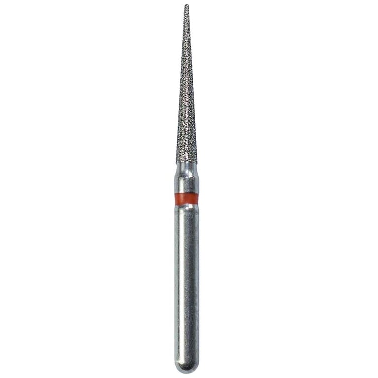 Defend FG #859L.016 Fine Long Needle Shaped Diamond Bur, 5/Pk