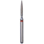 Defend FG #862.012 Fine Flame Shaped Diamond Bur, 5/Pk
