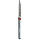 Defend FG #862.014 Fine Flame Shaped Diamond Bur, 5/Pk