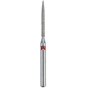 Defend FG #863.010 Fine Flame Shaped Diamond Bur, 5/Pk