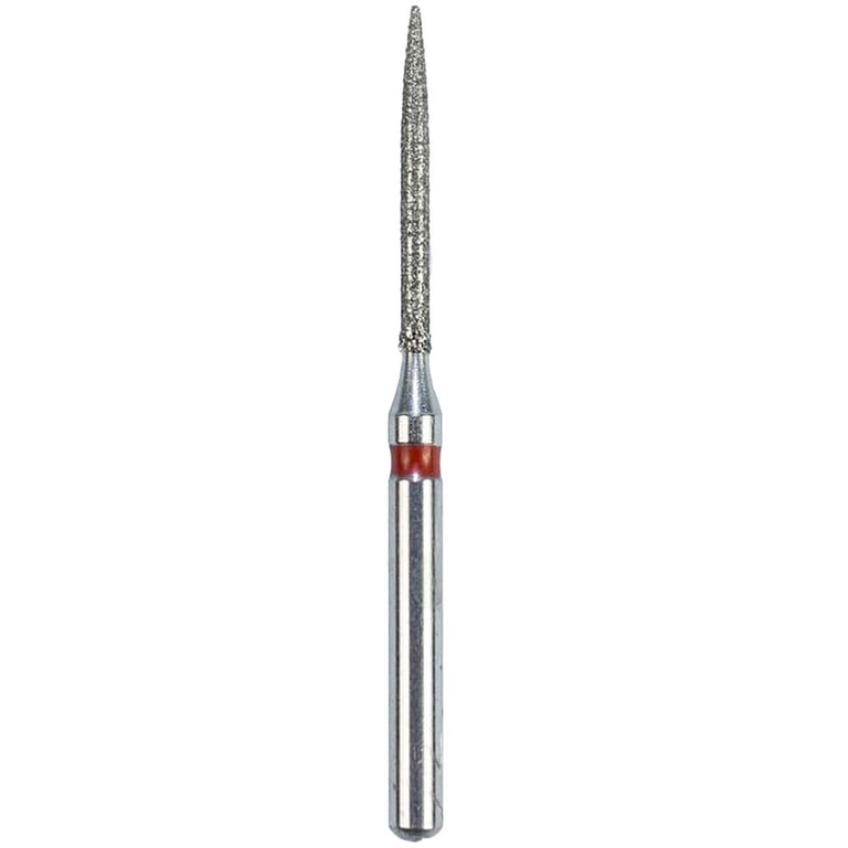 Defend FG #863.010 Fine Flame Shaped Diamond Bur, 5/Pk