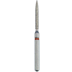 Defend FG #863.012 Fine Flame Shaped Diamond Bur, 5/Pk