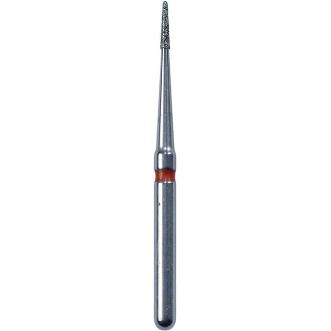 Defend FG #889.008 Fine Flame Shaped Diamond Bur, 5/Pk
