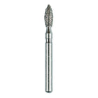 Defend FG #368.018 Medium Football Shaped Diamond Bur, 5/Pk