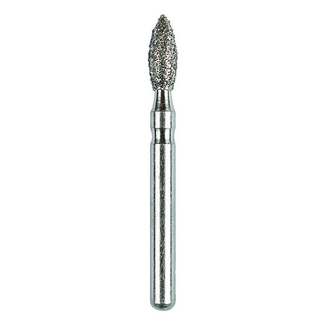 Defend FG #368.018 Medium Football Shaped Diamond Bur, 5/Pk