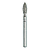 Defend FG #368.018 Medium Football Shaped Diamond Bur, 5/Pk