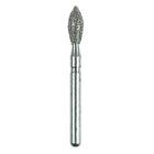 Defend FG #368.023 Medium Football Shaped Diamond Bur, 5/Pk
