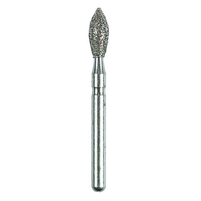 Defend FG #368.023 Medium Football Shaped Diamond Bur, 5/Pk