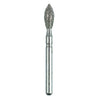 Defend FG #368.023 Medium Football Shaped Diamond Bur, 5/Pk